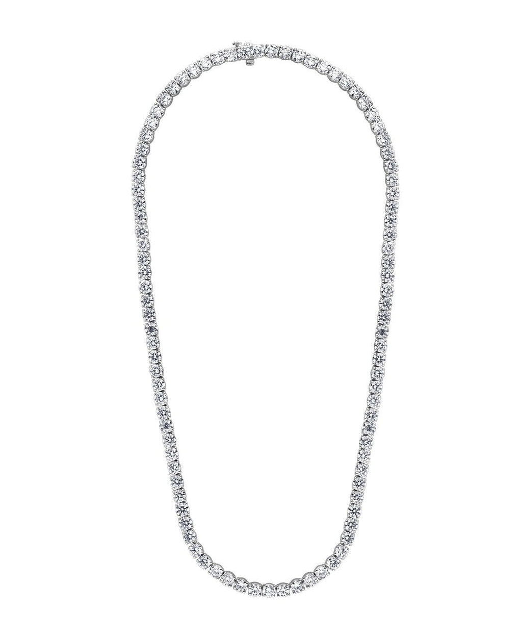 28 1/2CTTW Diamond Tennis Necklace