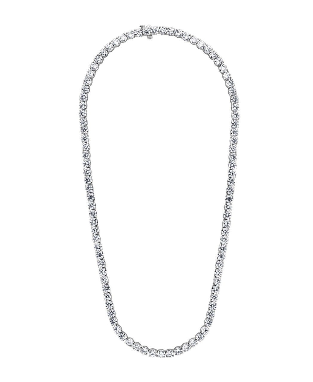 28 1/2CTTW Diamond Tennis Necklace