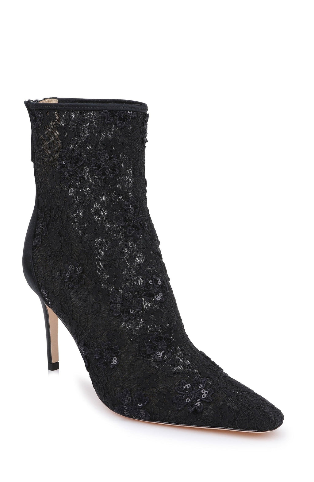 Raya Pointed Toe Zip-Up Ankle Boot