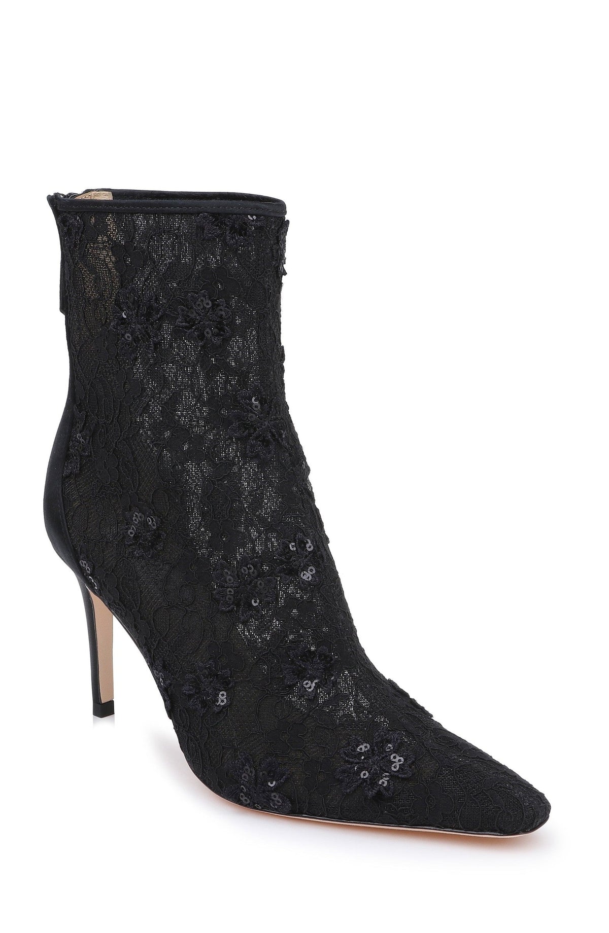 Raya Pointed Toe Zip-Up Ankle Boot