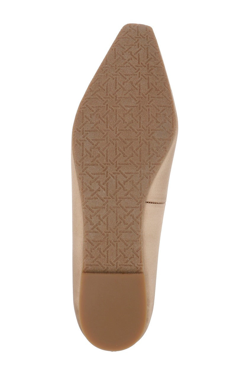 Hesther Ballerina Flats with Rhinestone Bow