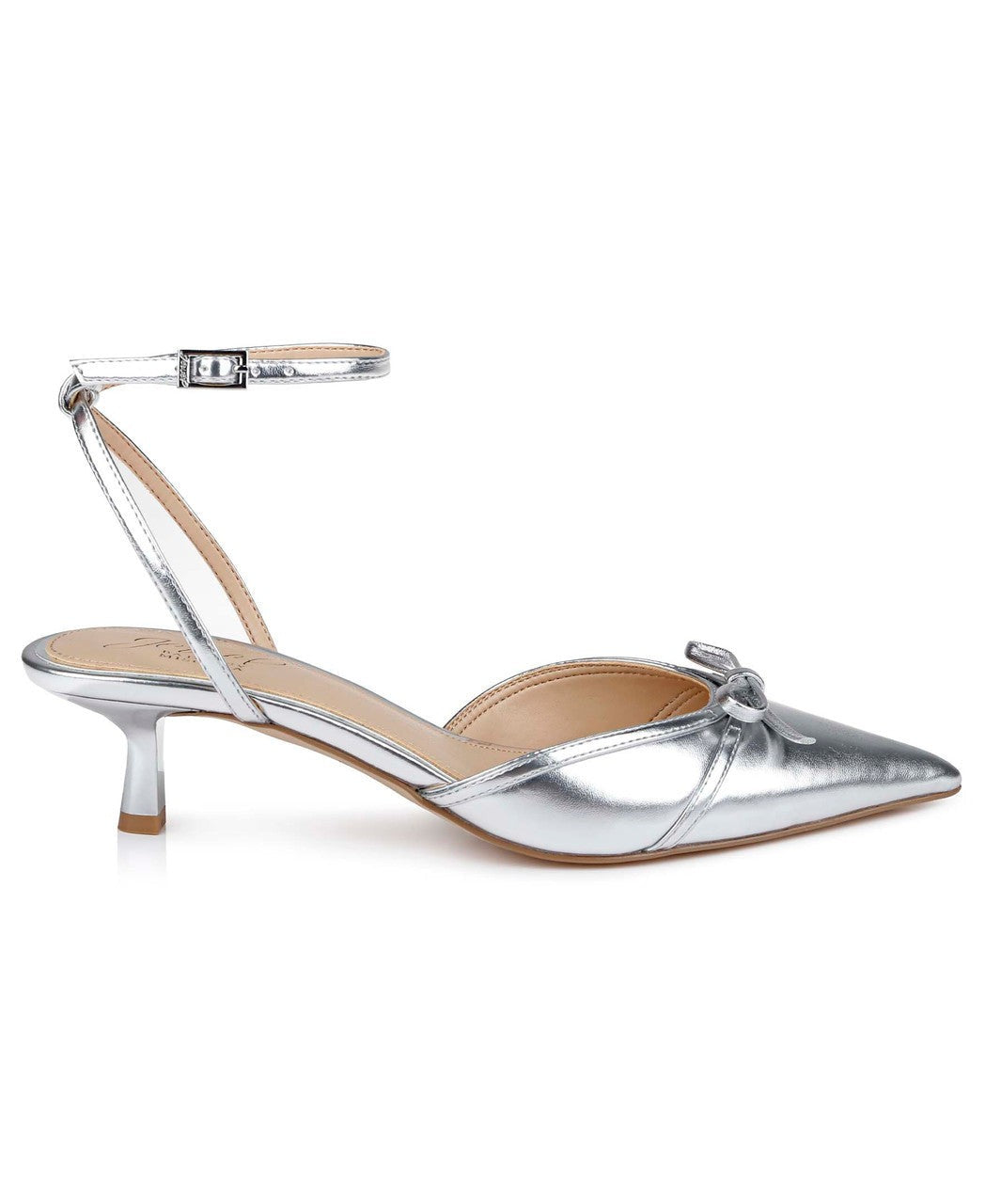 Talasia Pointed Toe Kitten Heels