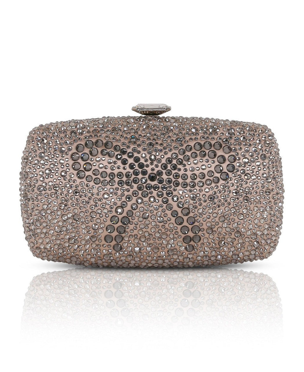Sheena Crystal Box Clutch