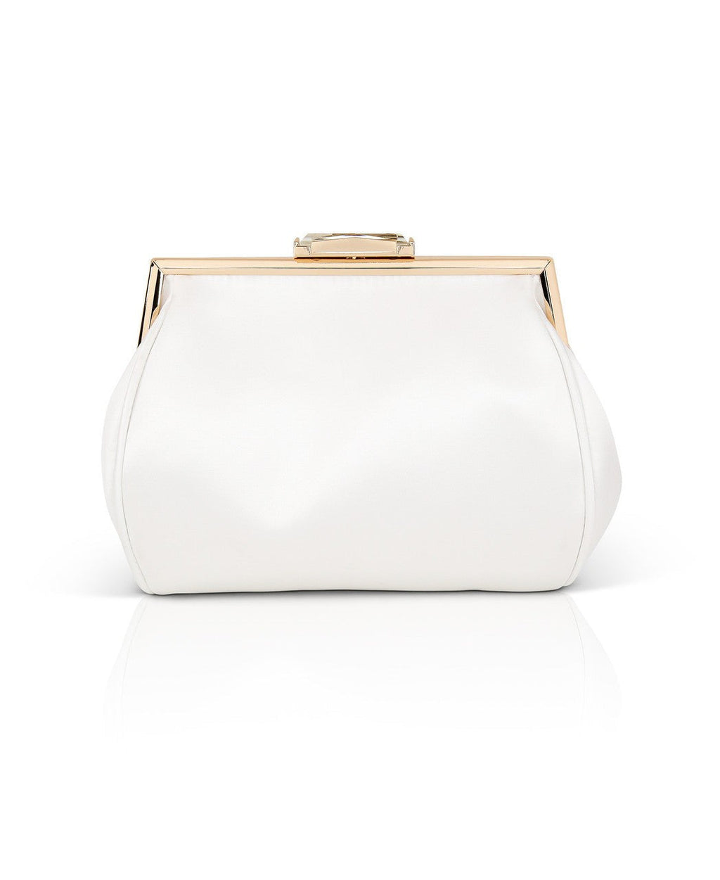 Skye Framed Clutch with Crystal Clasp