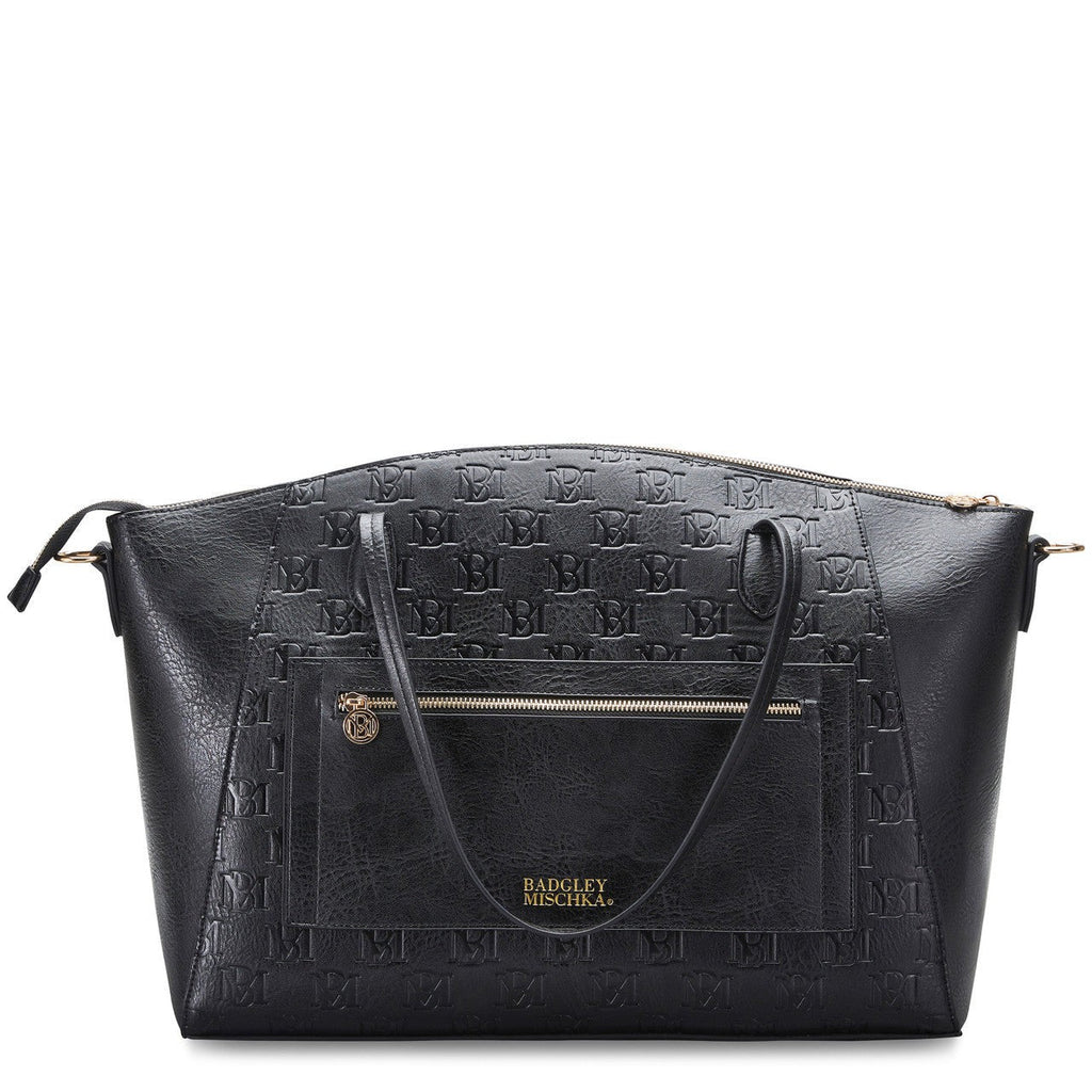 Caroline Vegan Leather Tote Weekender Travel Bag