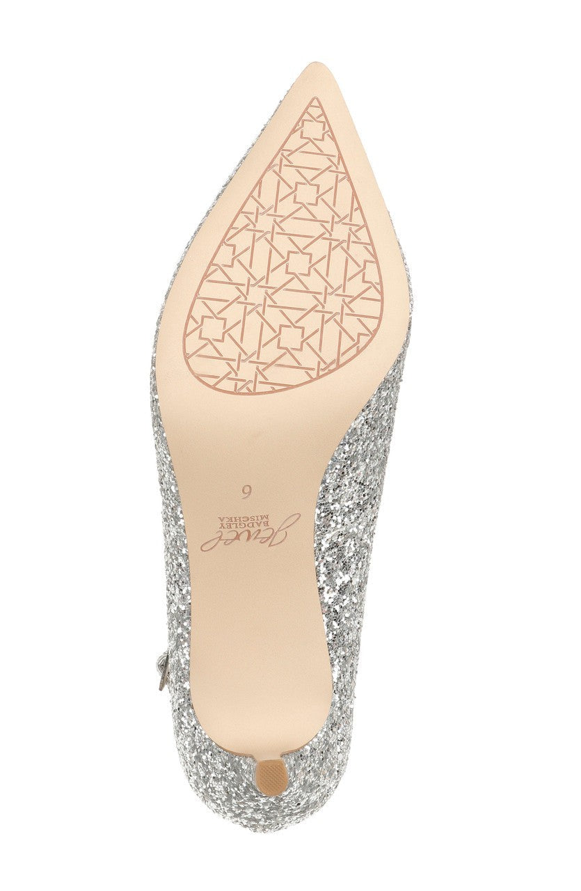 Jamila Ankle Strap Kitten Heel