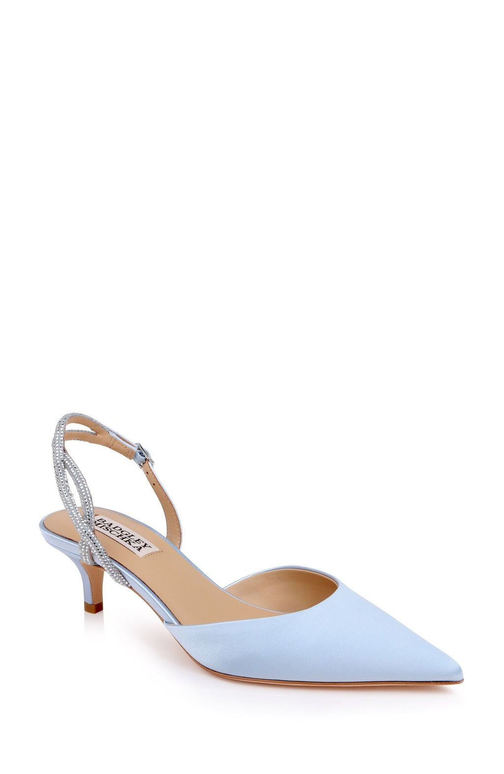Yulianna Kitten Heel Slingback Pump