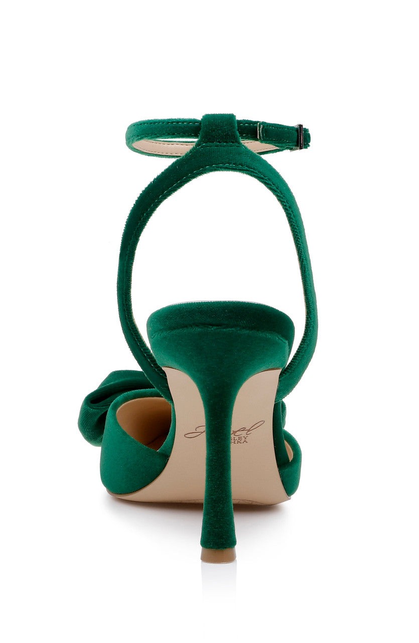 Yanna Satin Stiletto with Bow