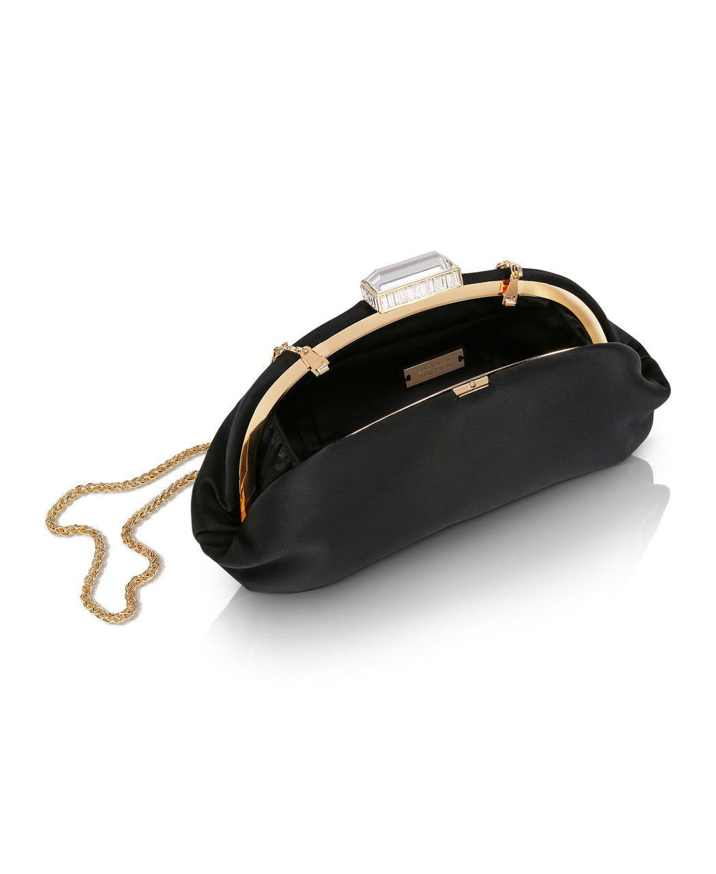 Leia Satin Pouch Clutch
