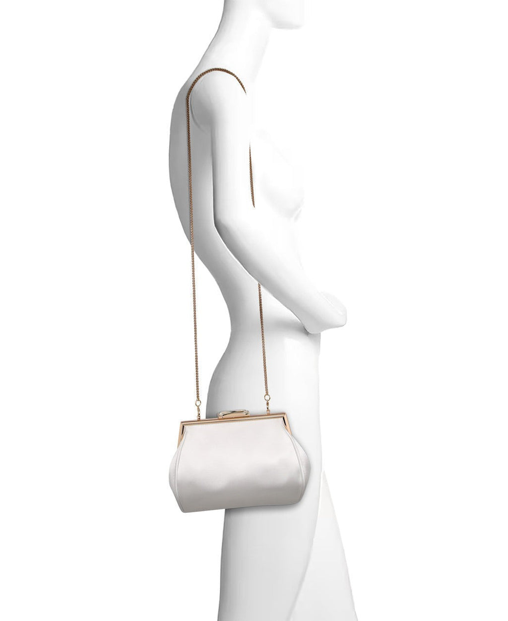 Skye Framed Clutch with Crystal Clasp