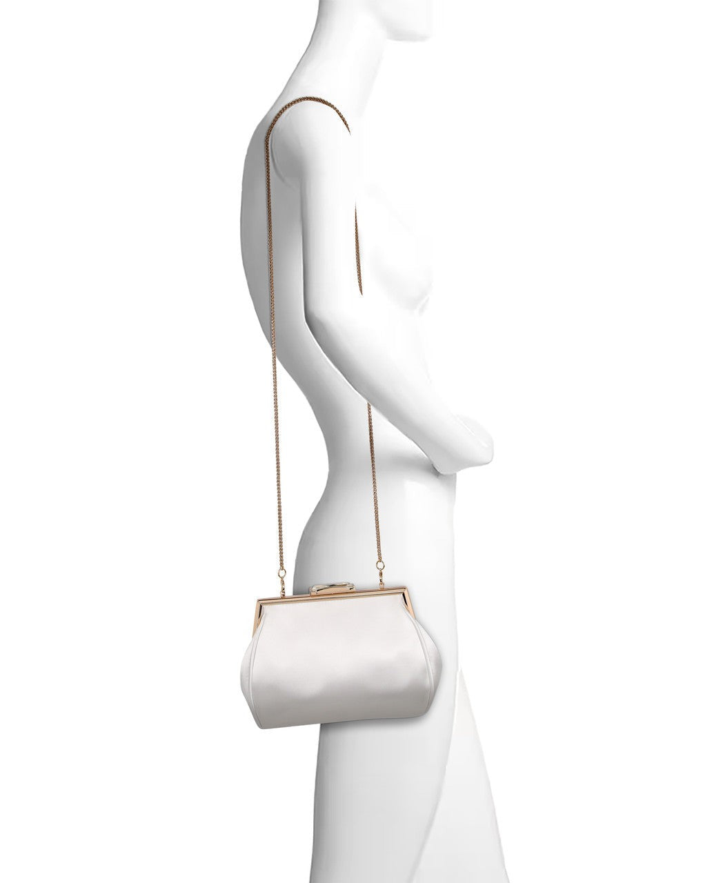Skye Framed Clutch with Crystal Clasp