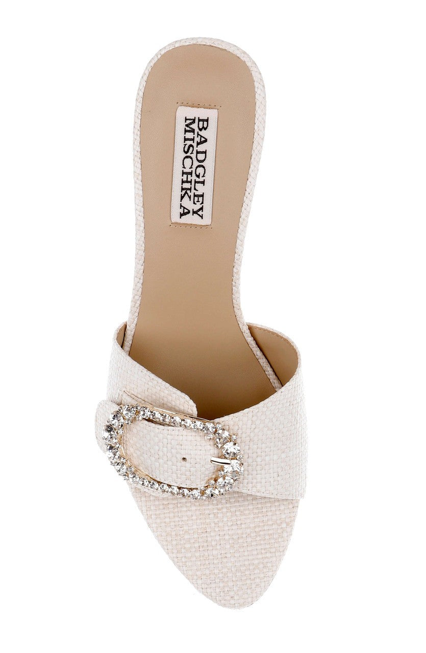 Odetta Block Heel Slide Sandal