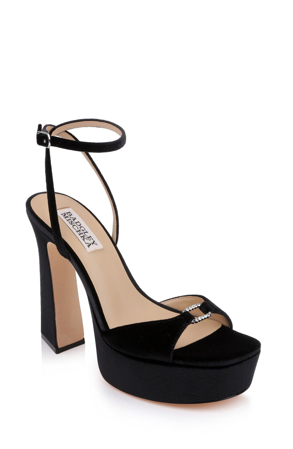 Romina Square Toe Ankle Strap Sandal