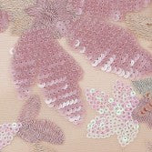 Elara Floral Sequin Pouch Clutch