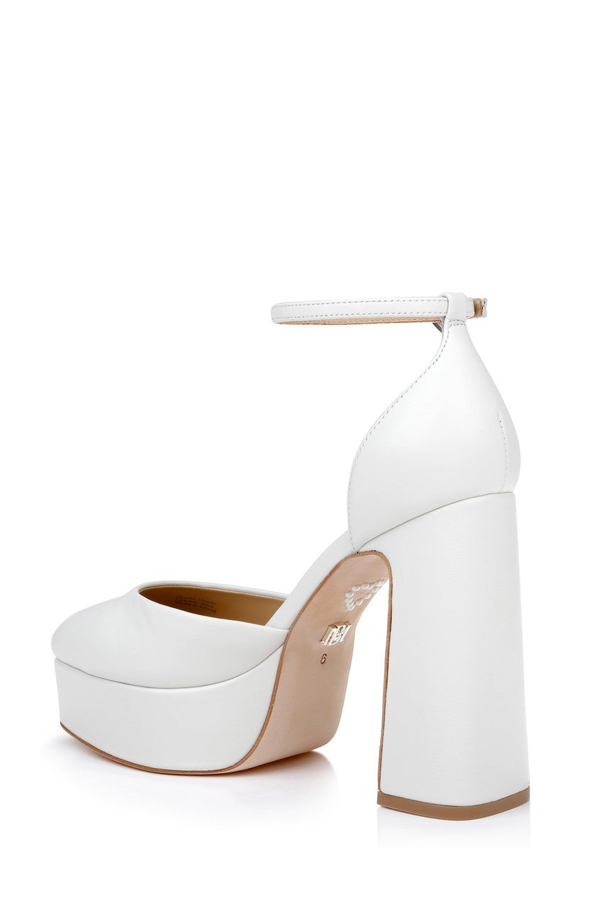 Jayda II Leather Platform Pumps