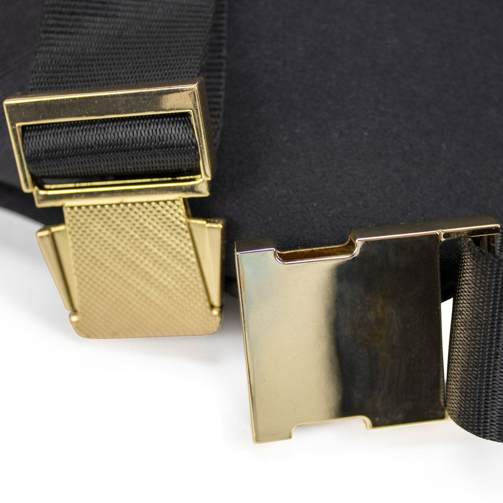 Sage Scuba and Vegan Leather Belt Bag
