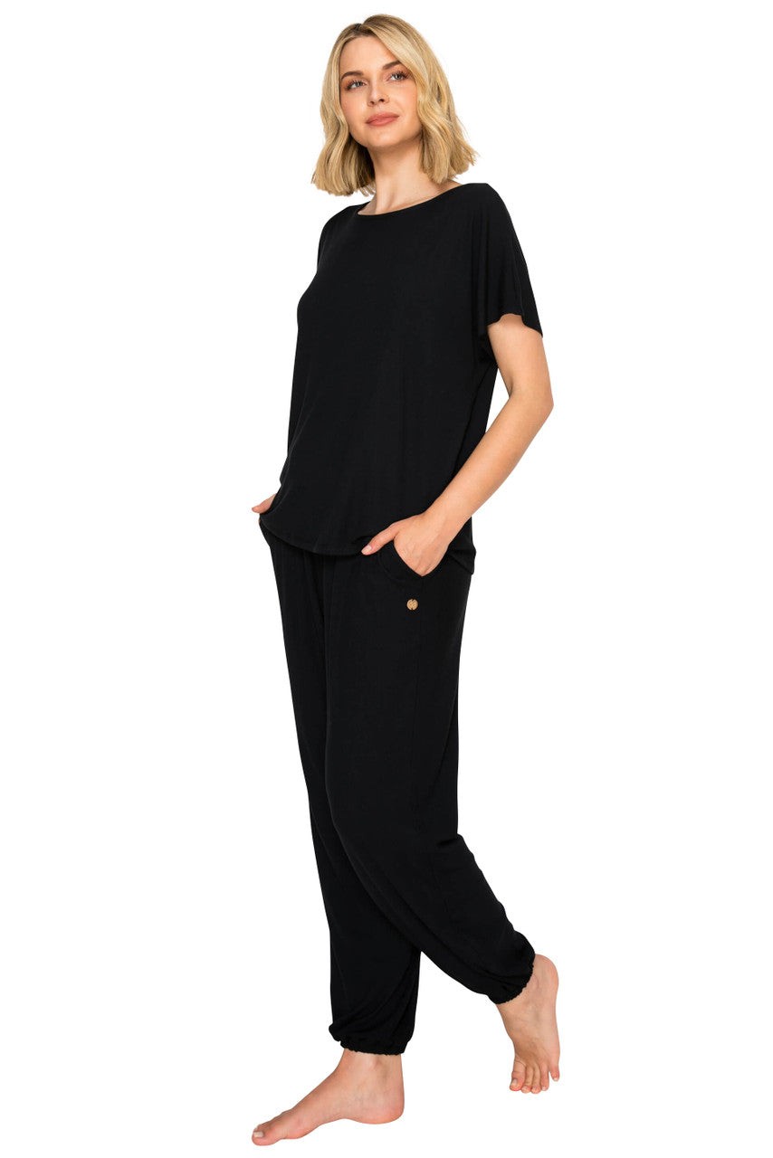 Luxe Rib Modal Blend Dolman Sleeve Jogger Set