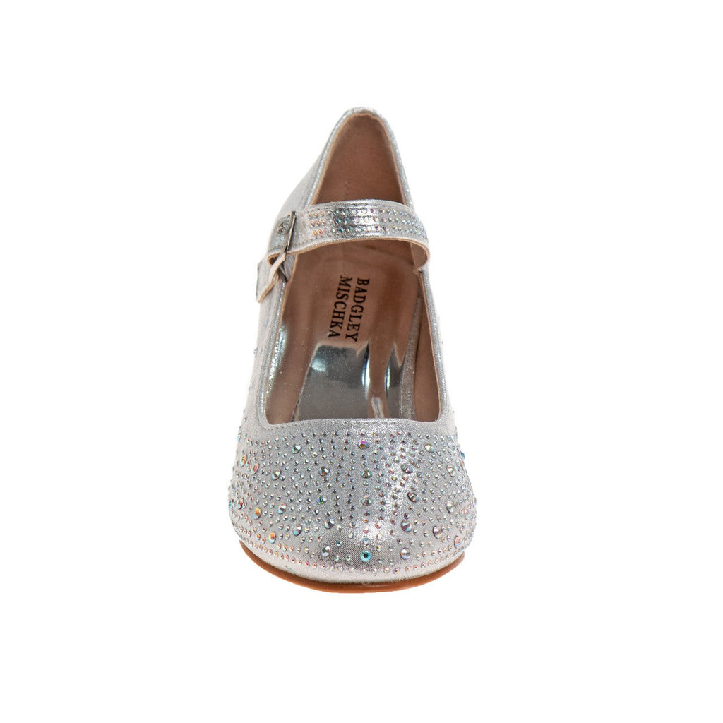 Girls' Buckled Block Heel Dress Shoes