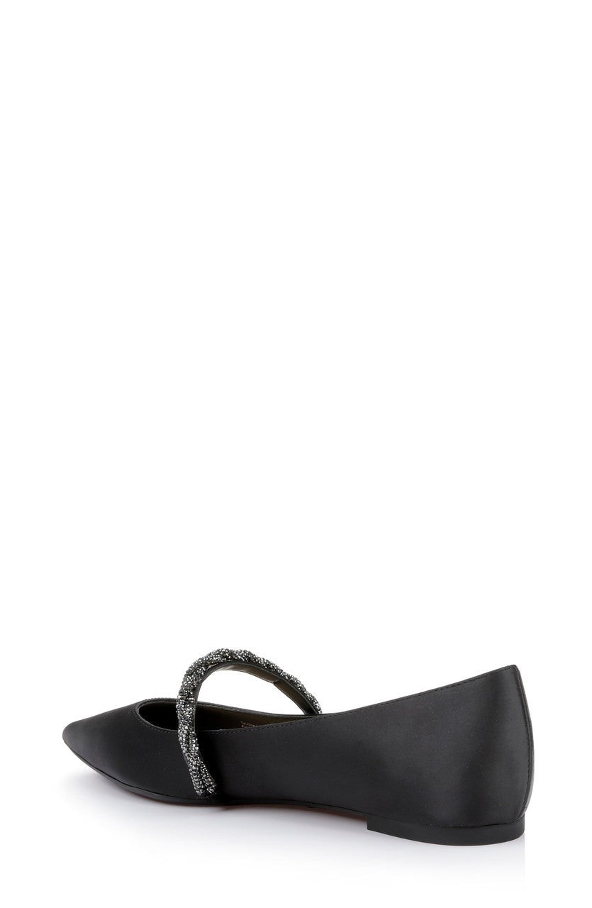Vana Pointed Flats with Embellished Straps