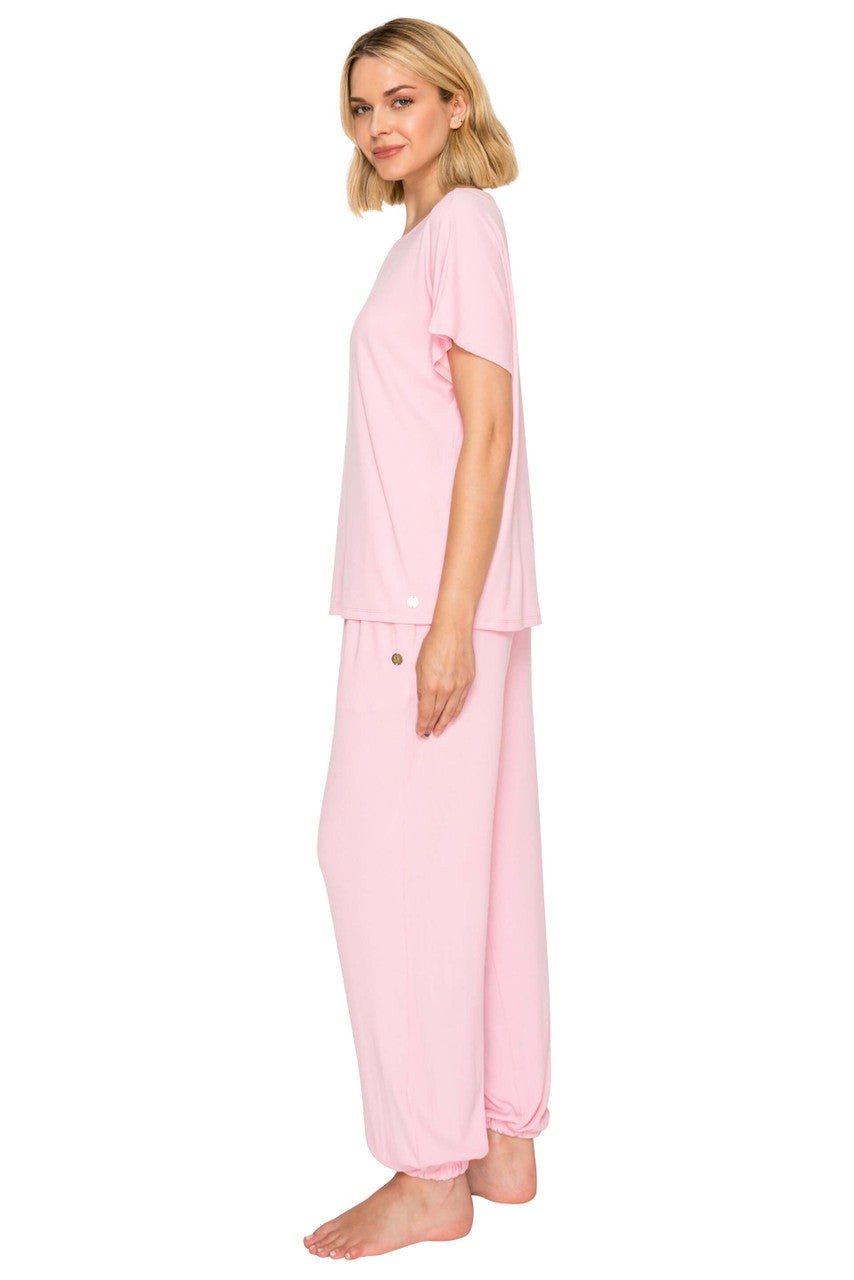 Luxe Rib Modal Blend Dolman Sleeve Jogger Set
