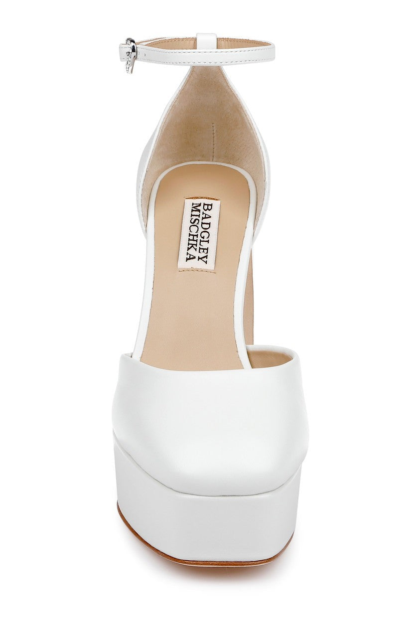 Jayda II Leather Platform Pumps