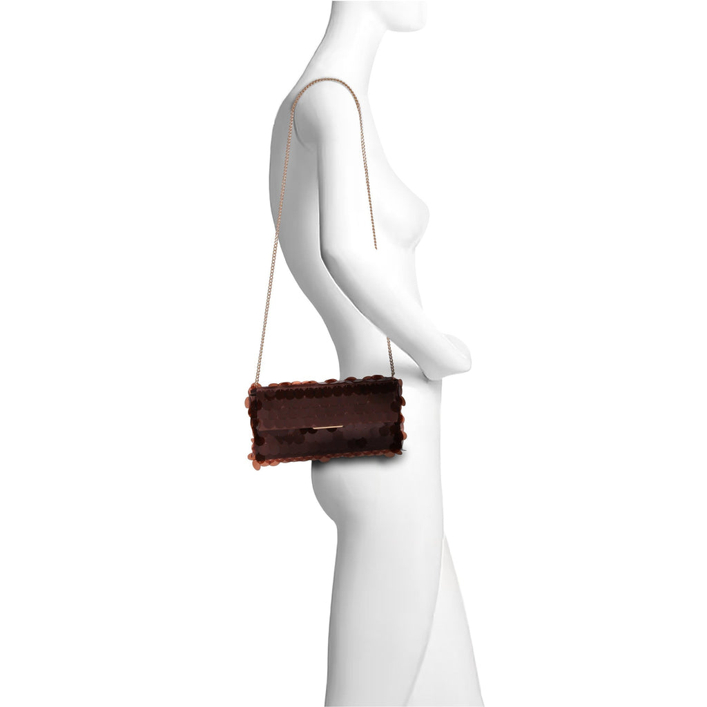 Kit Payette Sequin Envelope Clutch