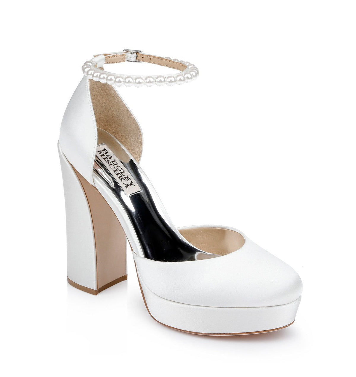 Felixa Platform with Gemstone Ankle Strap