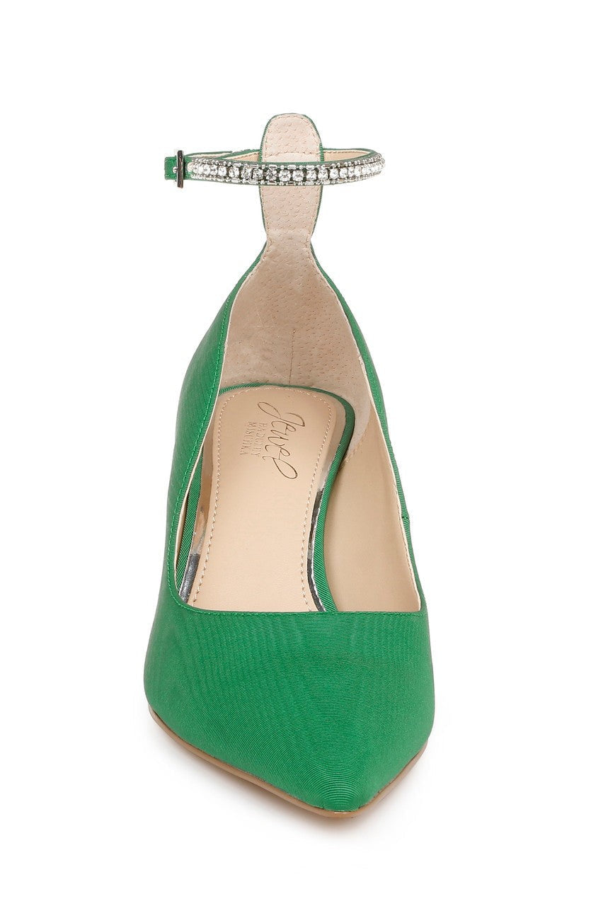 Jamila Ankle Strap Kitten Heel