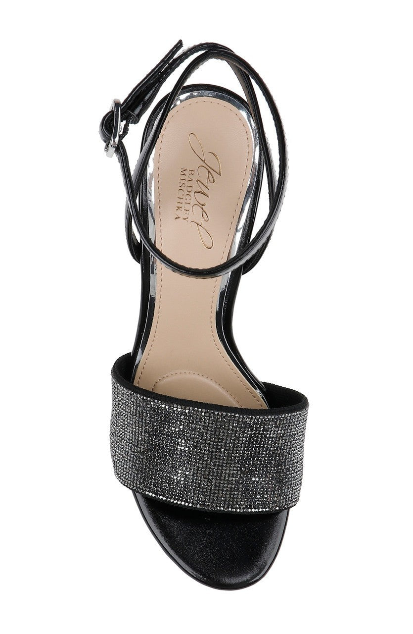 Hattie Block Heel Sandal with Ankle Strap