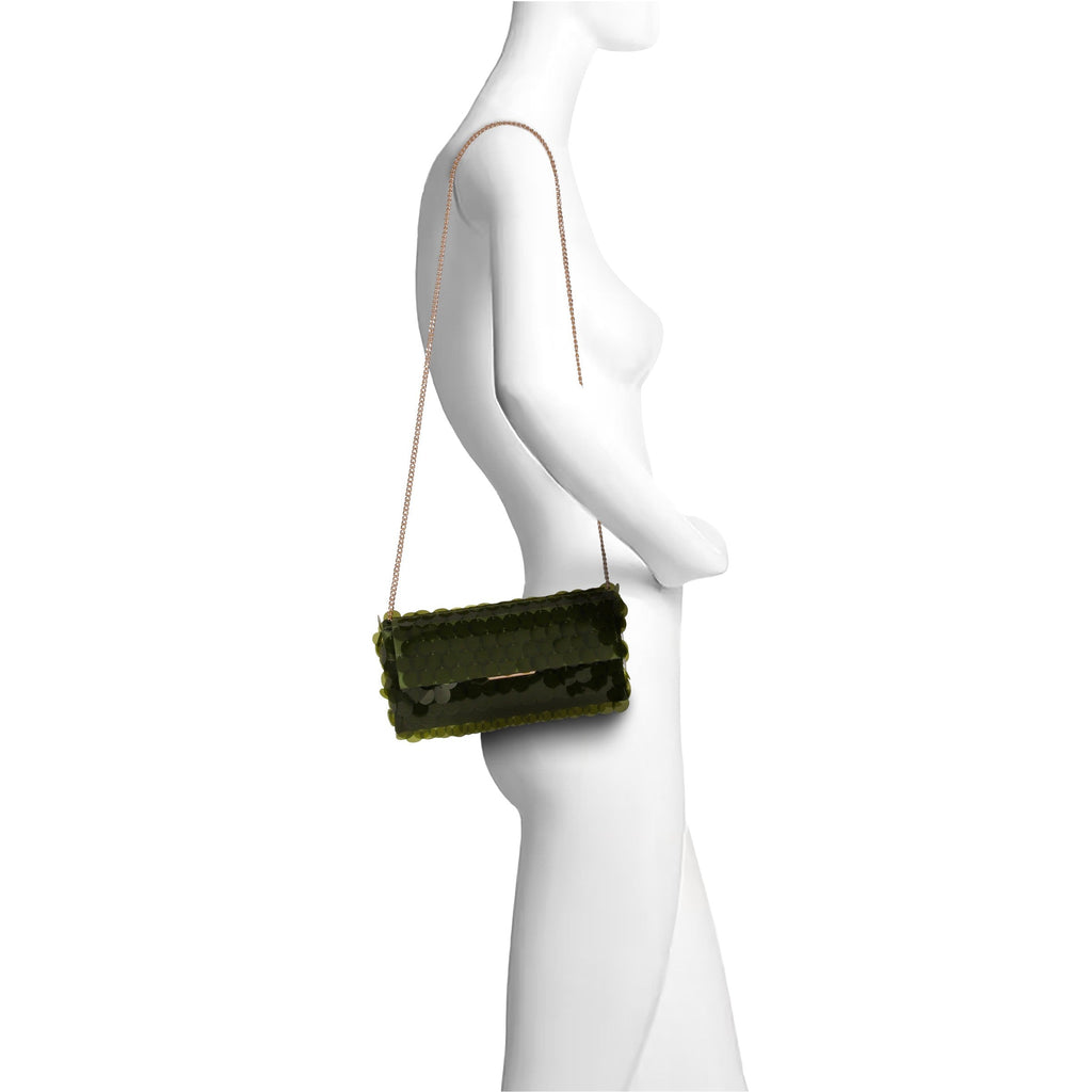 Kit Payette Sequin Envelope Clutch