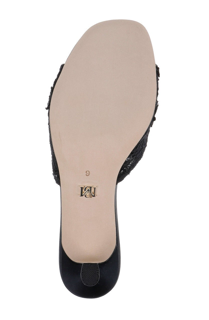 Draya Open Toe Mid Heel Mules