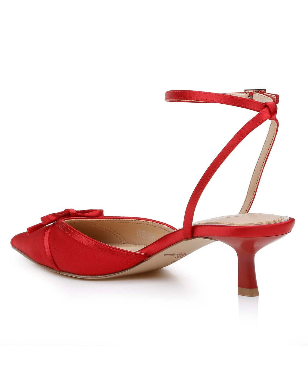 Talasia Pointed Toe Kitten Heels