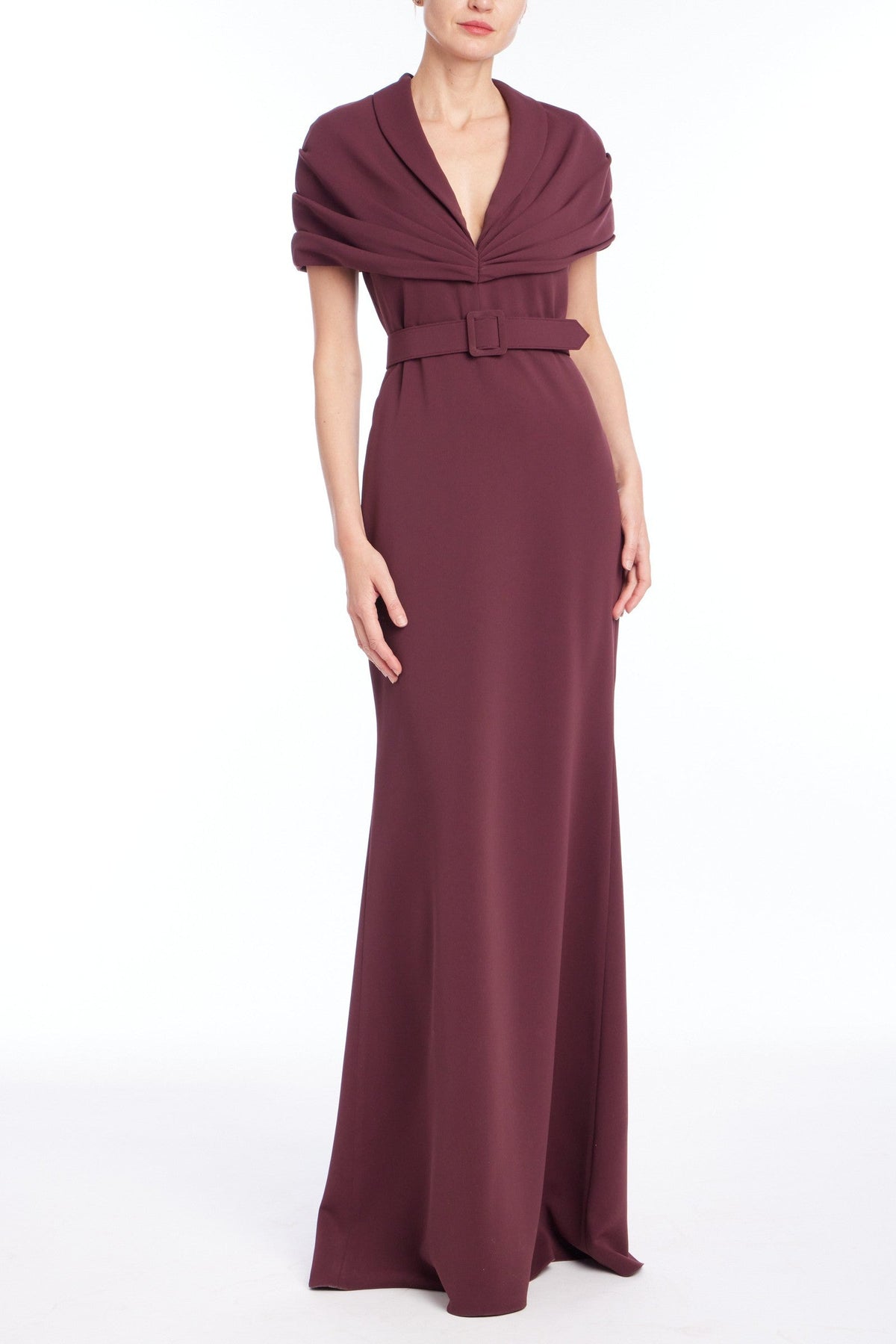 Cowl Neck Gown