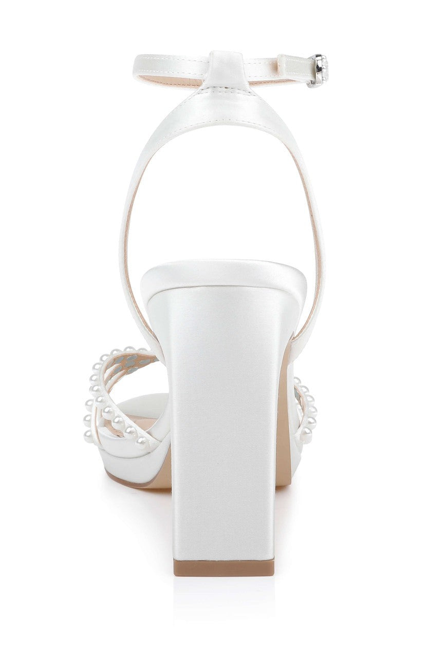 Iona Ankle Strap Block Heel Sandal