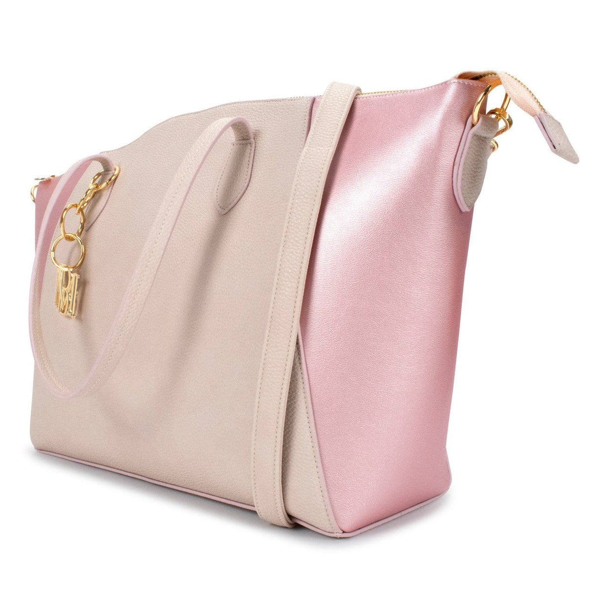 Caroline Vegan Leather Tote Weekender Travel Bag