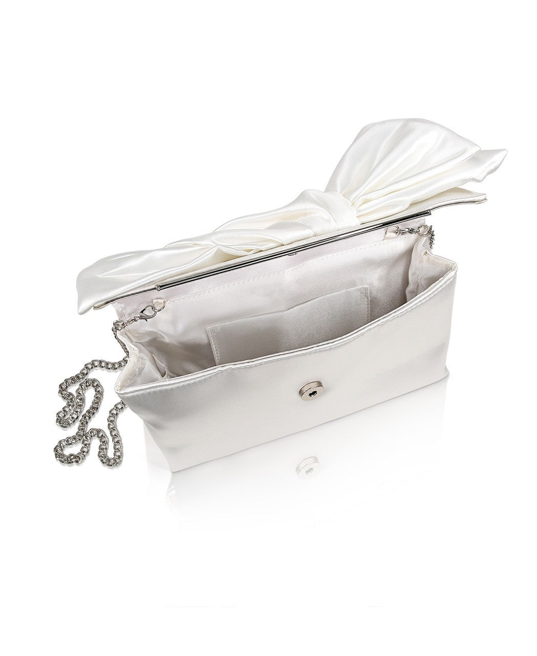 Delilah Handtied Bow Envelope Clutch