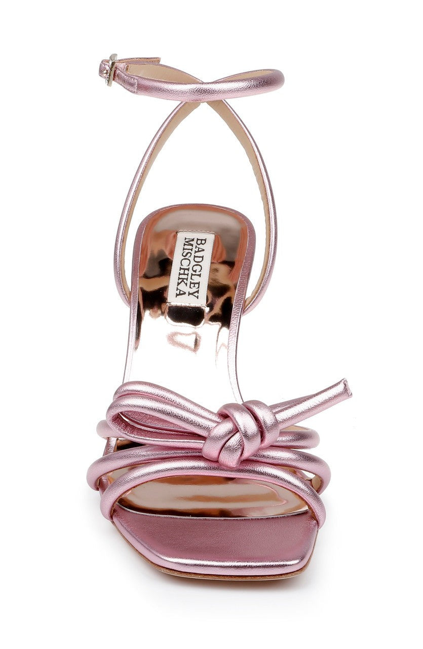 Luciana Knot Detail Wedge Sandal