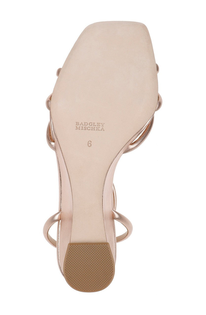 Luciana Knot Detail Wedge Sandal