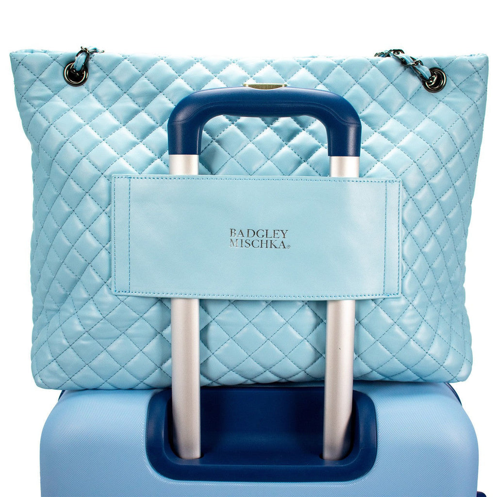 Diana Vegan Leather Tote Weekender Travel Bag