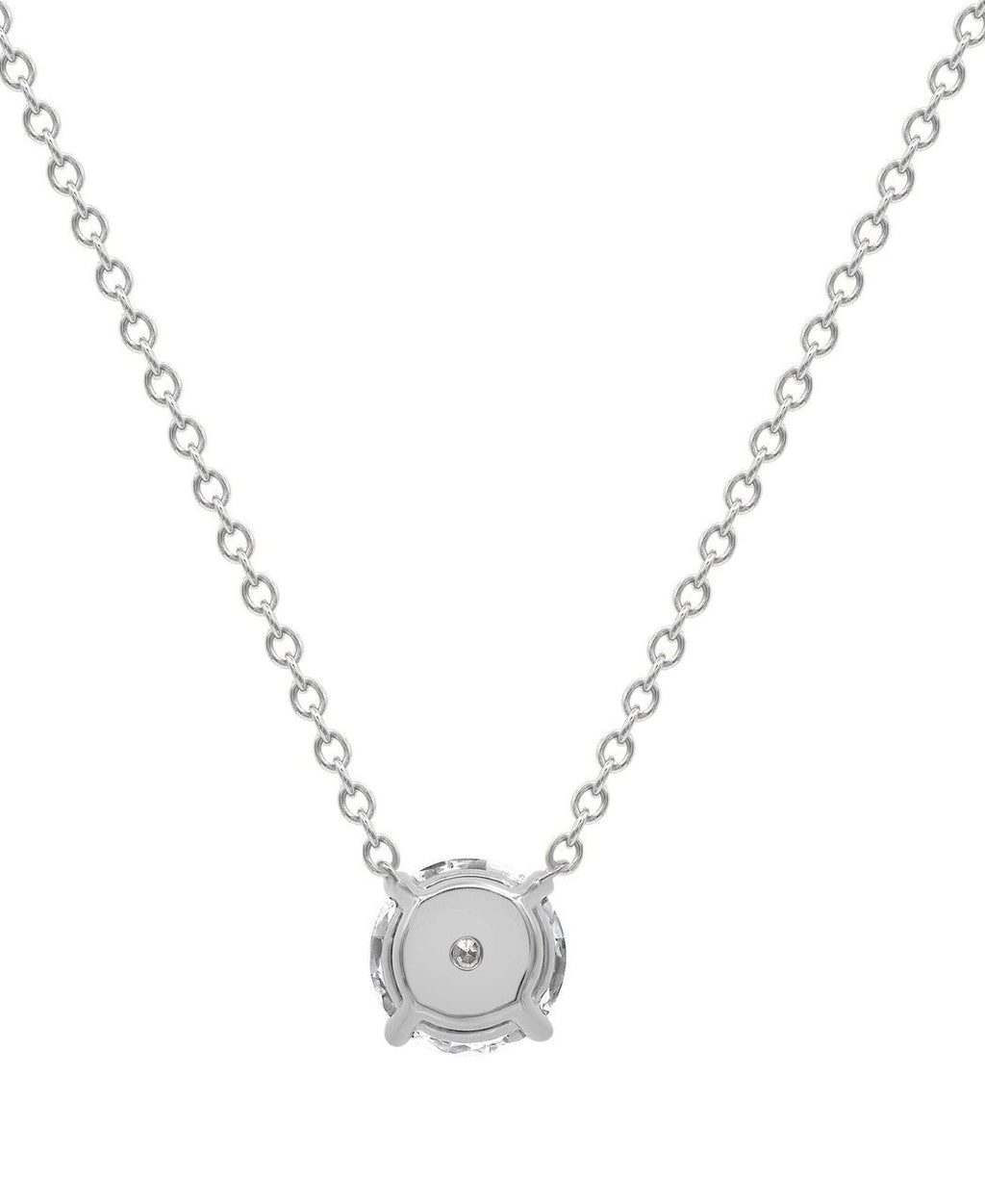 Diamond Pendant Solitaire Plus Necklace