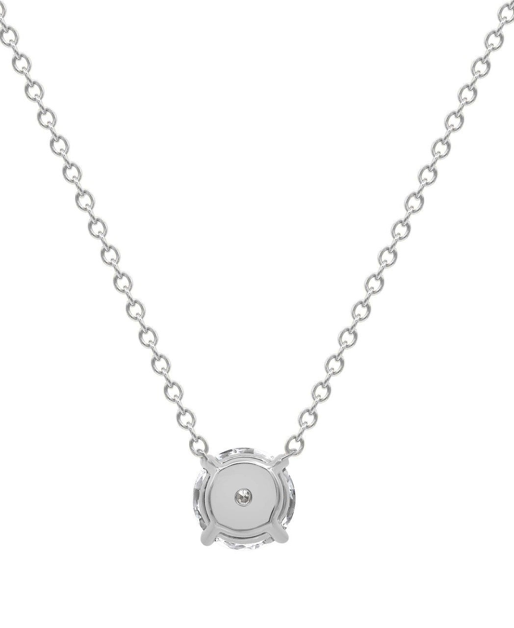 Diamond Pendant Solitaire Plus Necklace