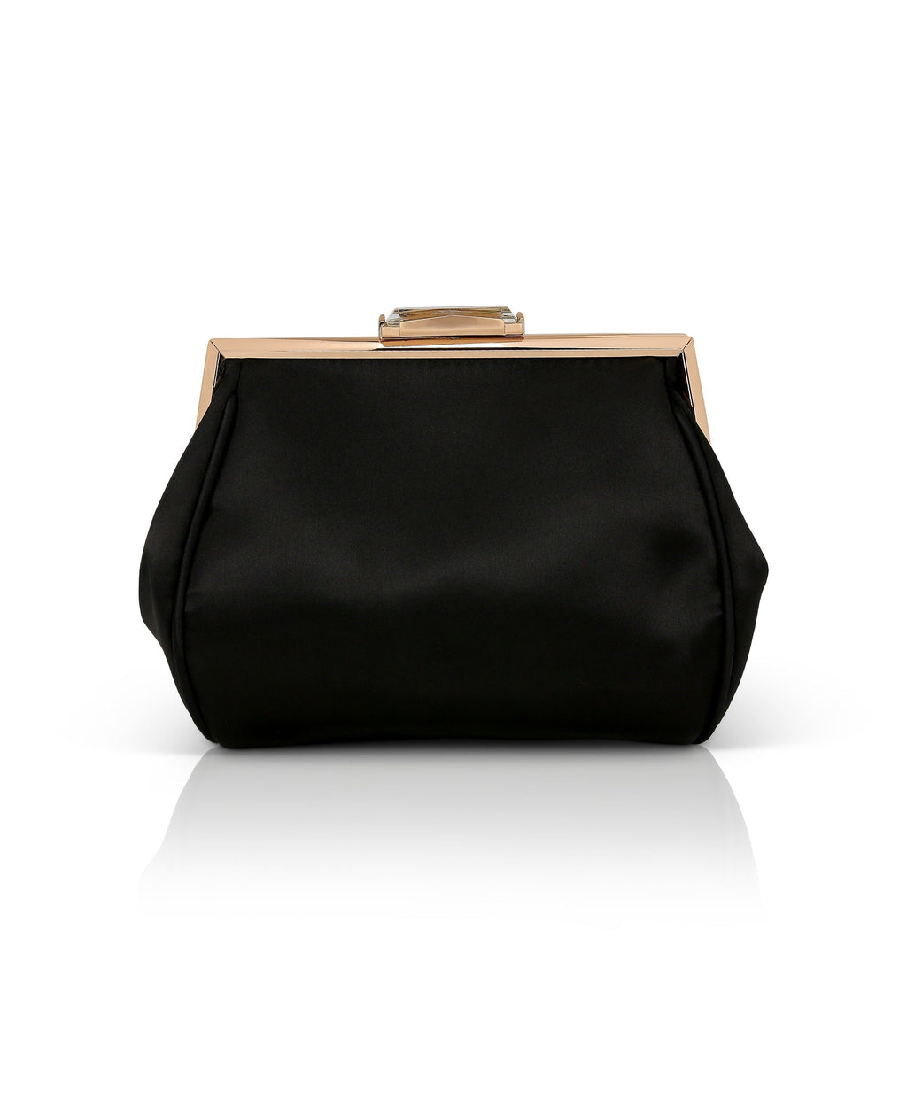 Skye Framed Clutch with Crystal Clasp