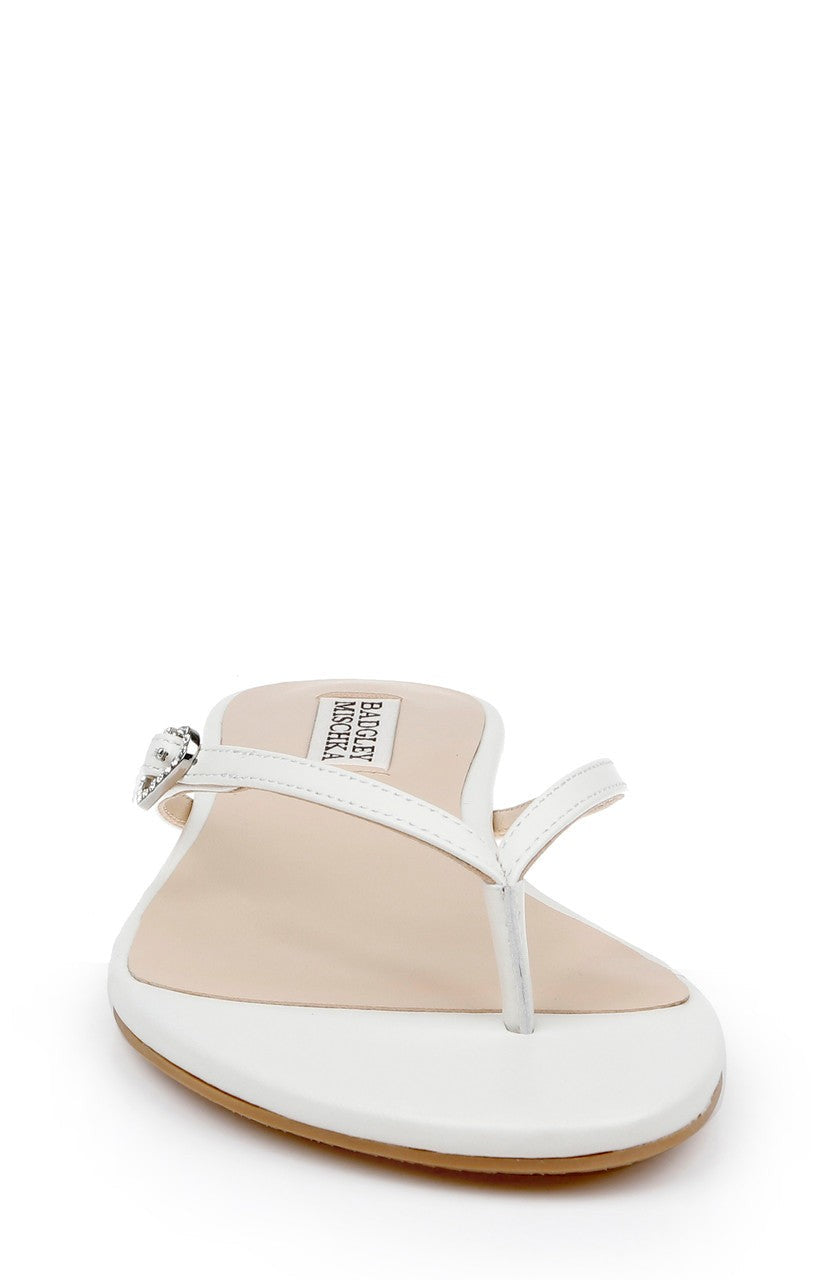 Dynah Leather Thong Sandals