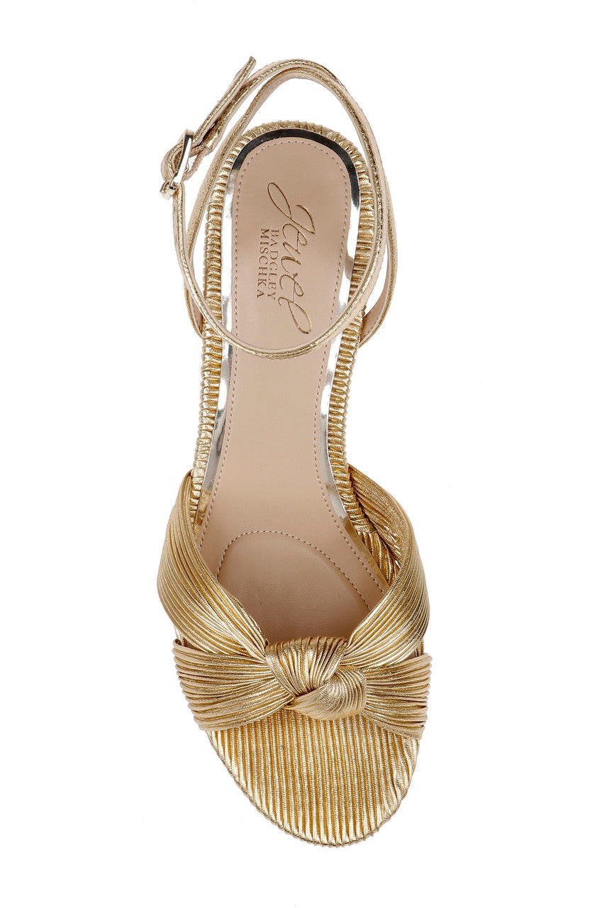 Hudson Pleated Sandal