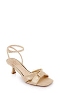 Valerie Open Toe Kitten Heels