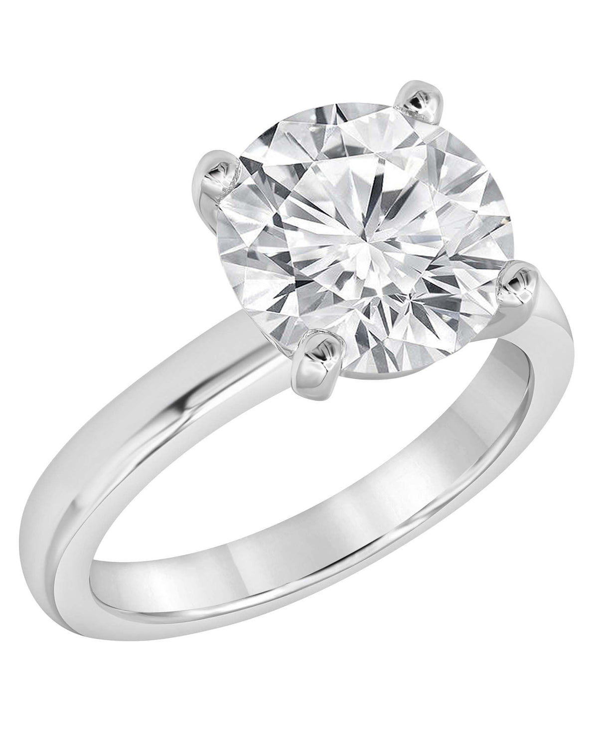 Diamond Solitaire Engagement Ring