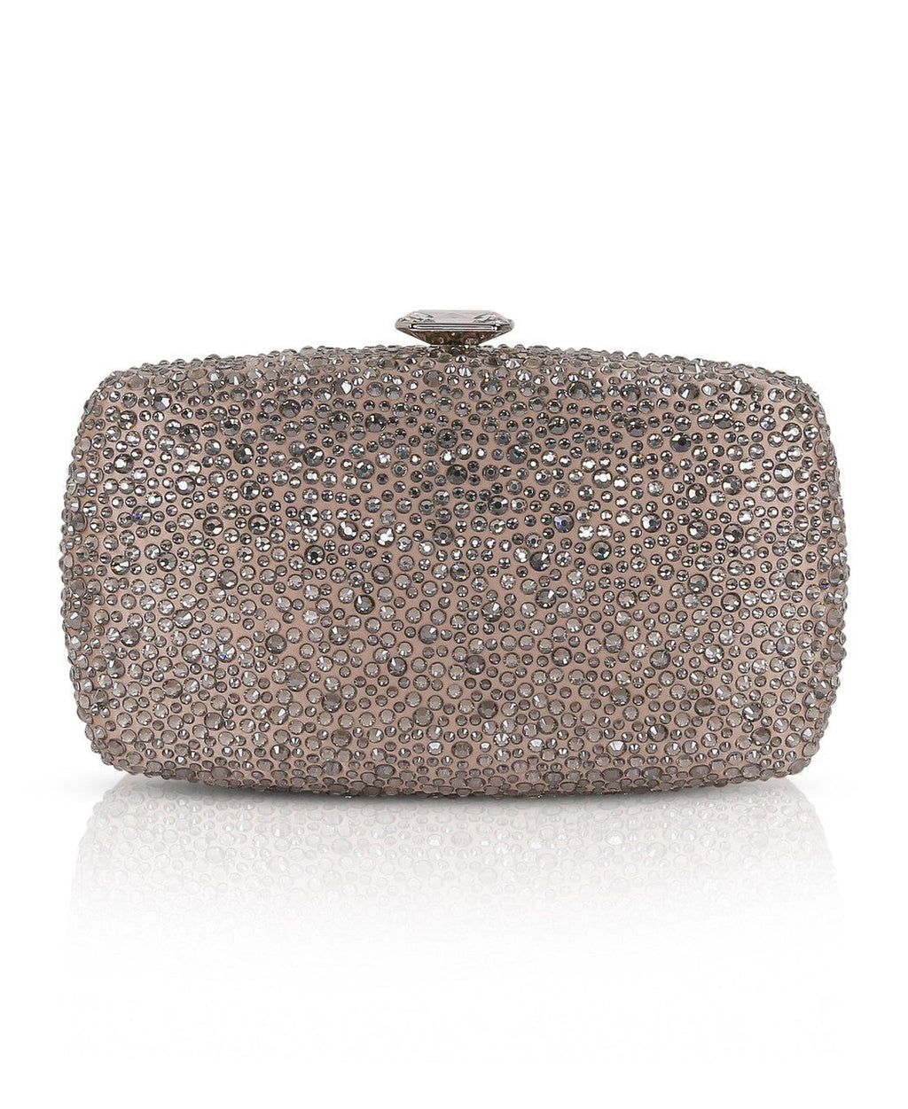 Sheena Crystal Box Clutch
