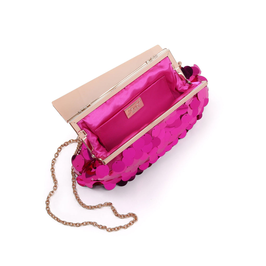 Edie Payette Sequin Pouch Clutch