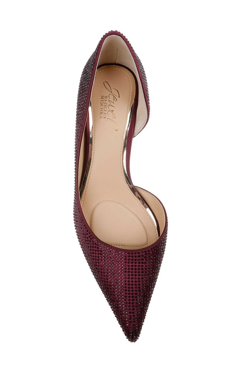 Teegan Pointed Toe Kitten Heel Pumps