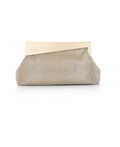 Ivy Asymmetrical Crystal Pouch Clutch